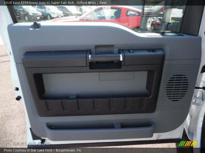 Oxford White / Steel 2016 Ford F250 Super Duty XL Super Cab 4x4