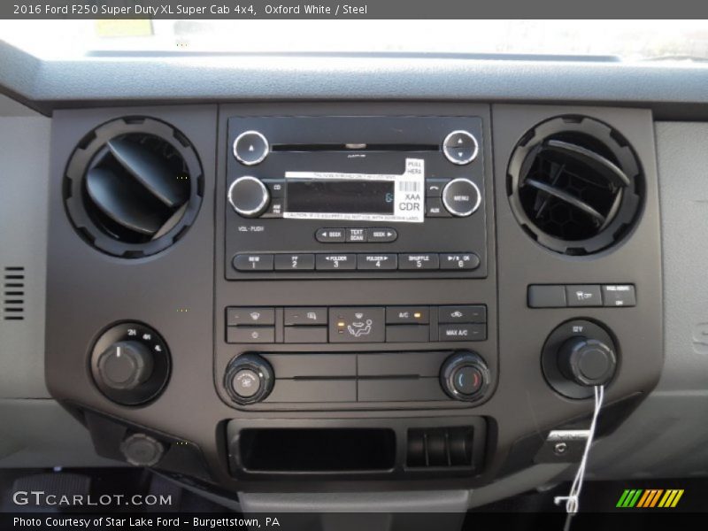 Oxford White / Steel 2016 Ford F250 Super Duty XL Super Cab 4x4
