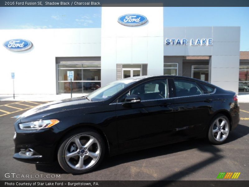 Shadow Black / Charcoal Black 2016 Ford Fusion SE