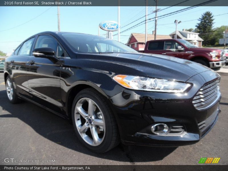 Shadow Black / Charcoal Black 2016 Ford Fusion SE