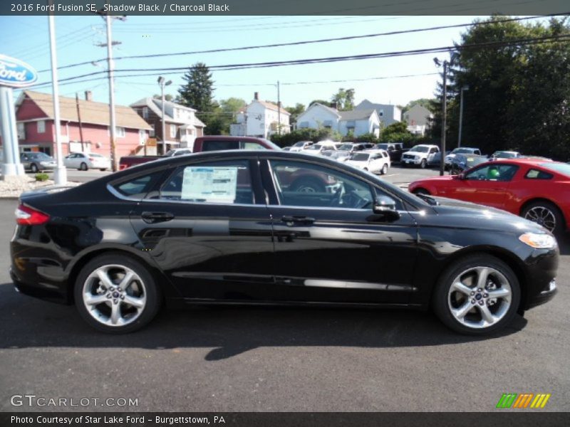 Shadow Black / Charcoal Black 2016 Ford Fusion SE