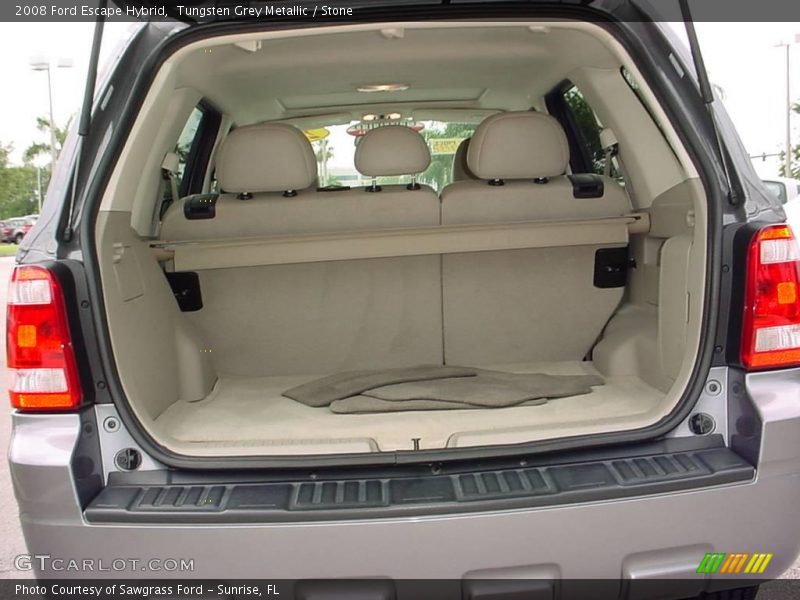Tungsten Grey Metallic / Stone 2008 Ford Escape Hybrid