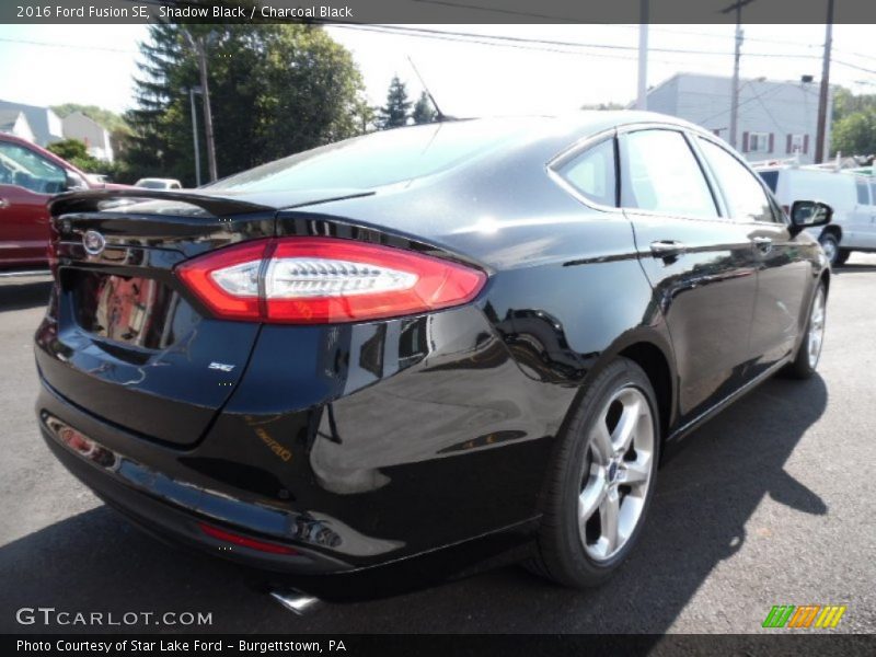 Shadow Black / Charcoal Black 2016 Ford Fusion SE