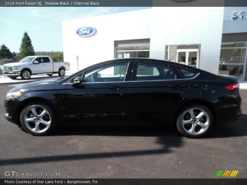 Shadow Black / Charcoal Black 2016 Ford Fusion SE