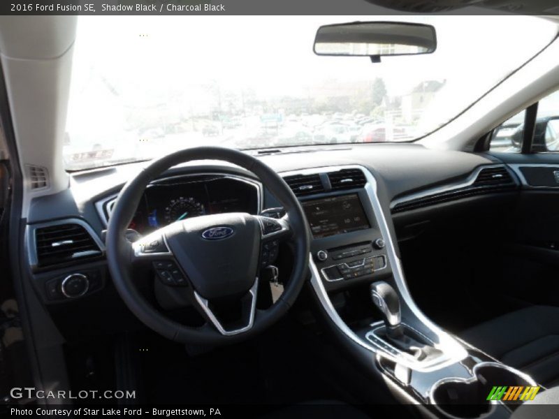 Shadow Black / Charcoal Black 2016 Ford Fusion SE
