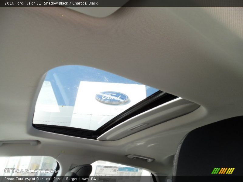 Shadow Black / Charcoal Black 2016 Ford Fusion SE