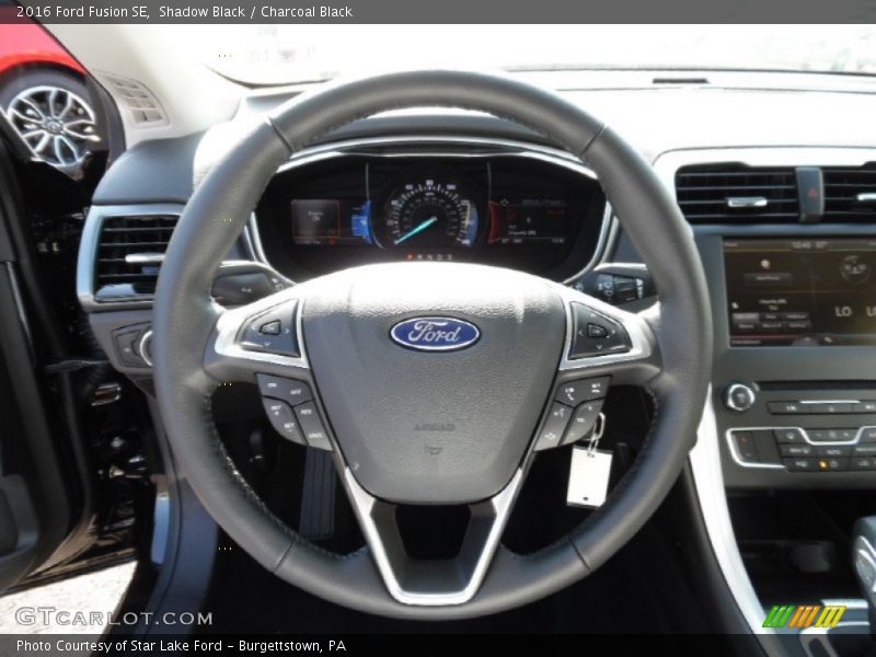 Shadow Black / Charcoal Black 2016 Ford Fusion SE