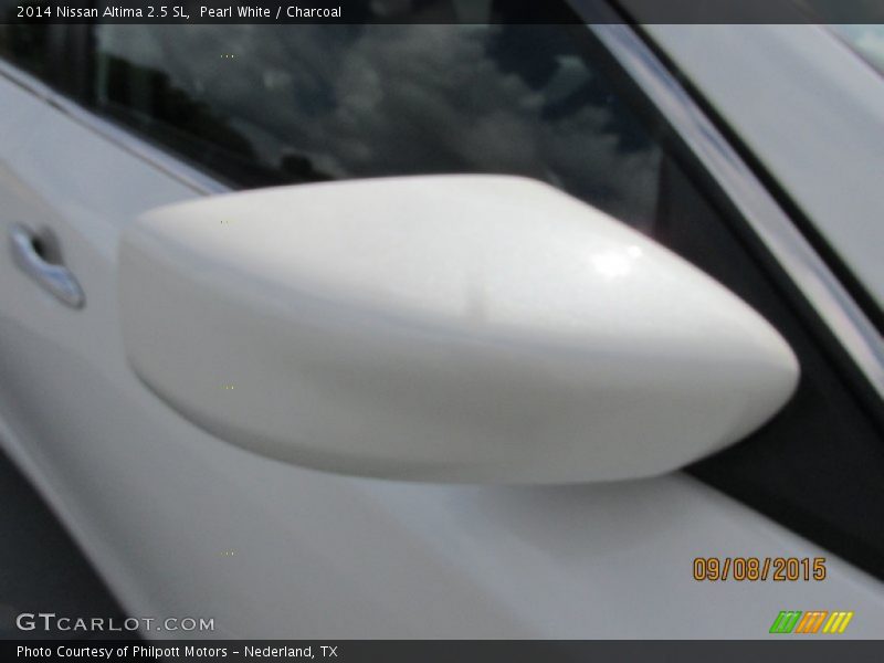Pearl White / Charcoal 2014 Nissan Altima 2.5 SL
