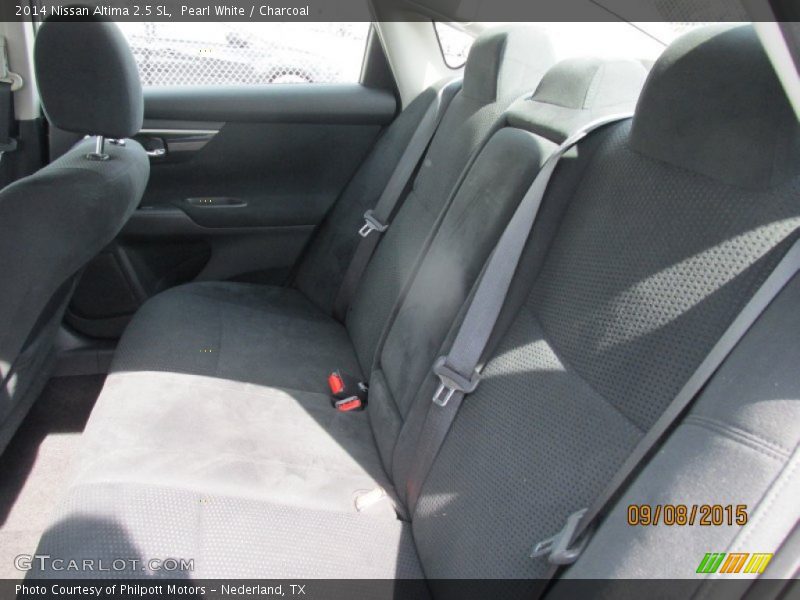 Pearl White / Charcoal 2014 Nissan Altima 2.5 SL