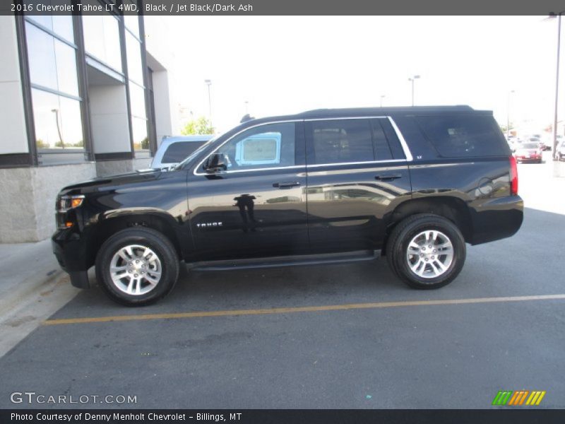 Black / Jet Black/Dark Ash 2016 Chevrolet Tahoe LT 4WD