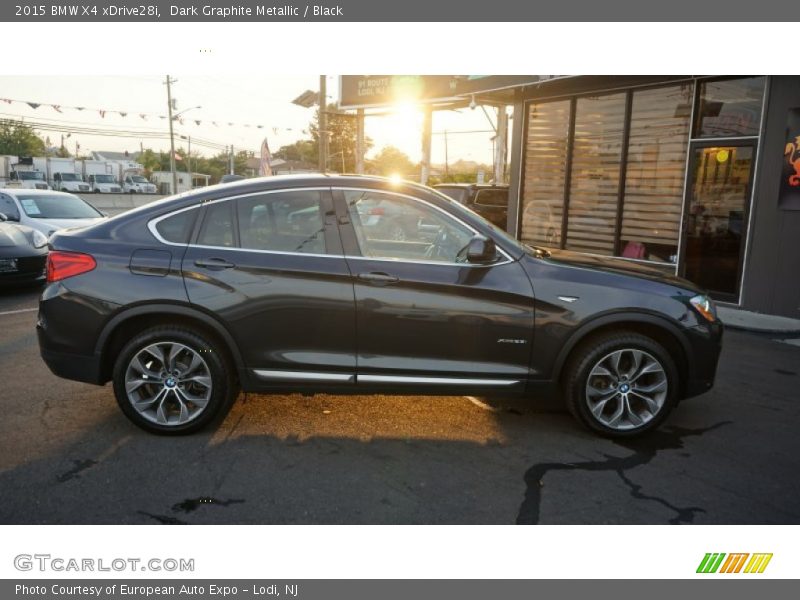 Dark Graphite Metallic / Black 2015 BMW X4 xDrive28i