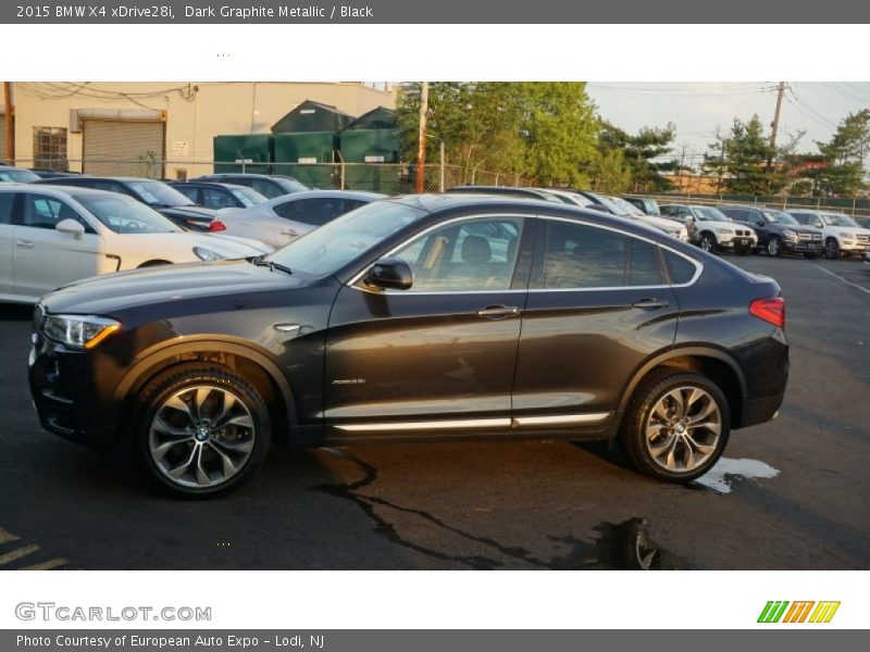 Dark Graphite Metallic / Black 2015 BMW X4 xDrive28i