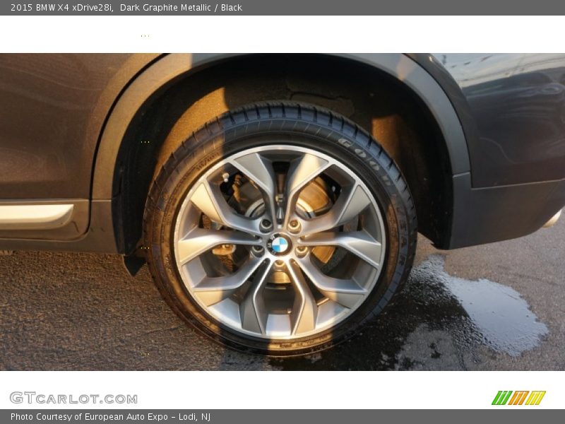 Dark Graphite Metallic / Black 2015 BMW X4 xDrive28i