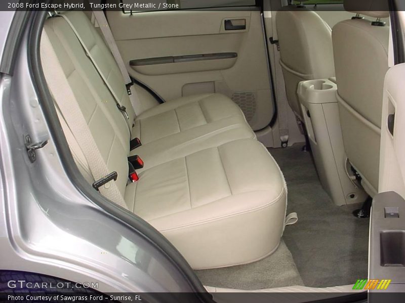 Tungsten Grey Metallic / Stone 2008 Ford Escape Hybrid