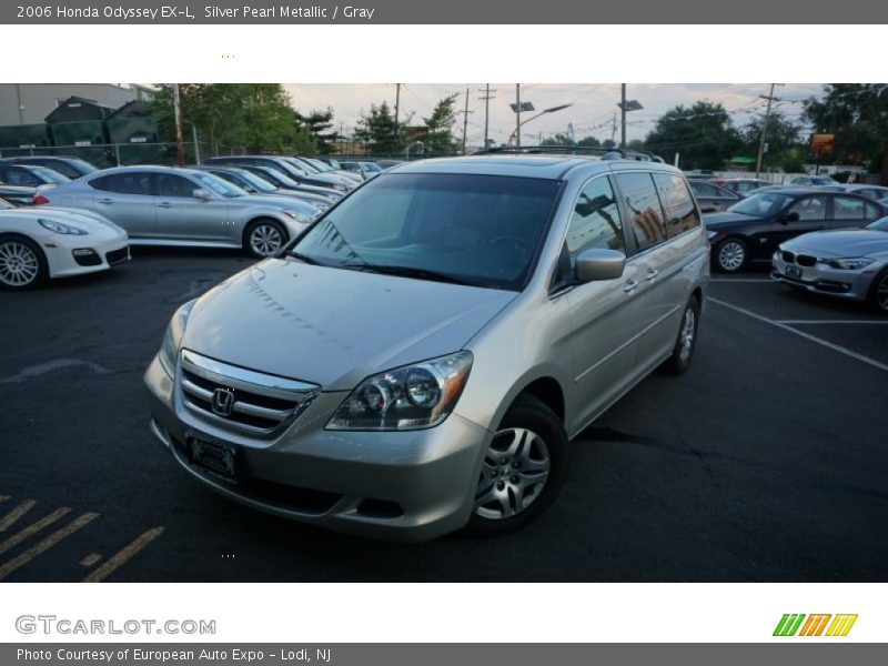 Silver Pearl Metallic / Gray 2006 Honda Odyssey EX-L