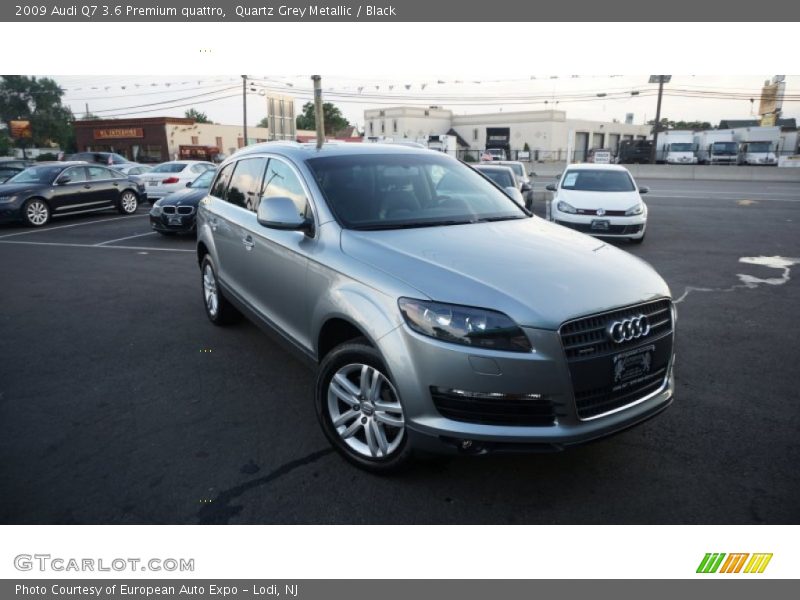 Quartz Grey Metallic / Black 2009 Audi Q7 3.6 Premium quattro