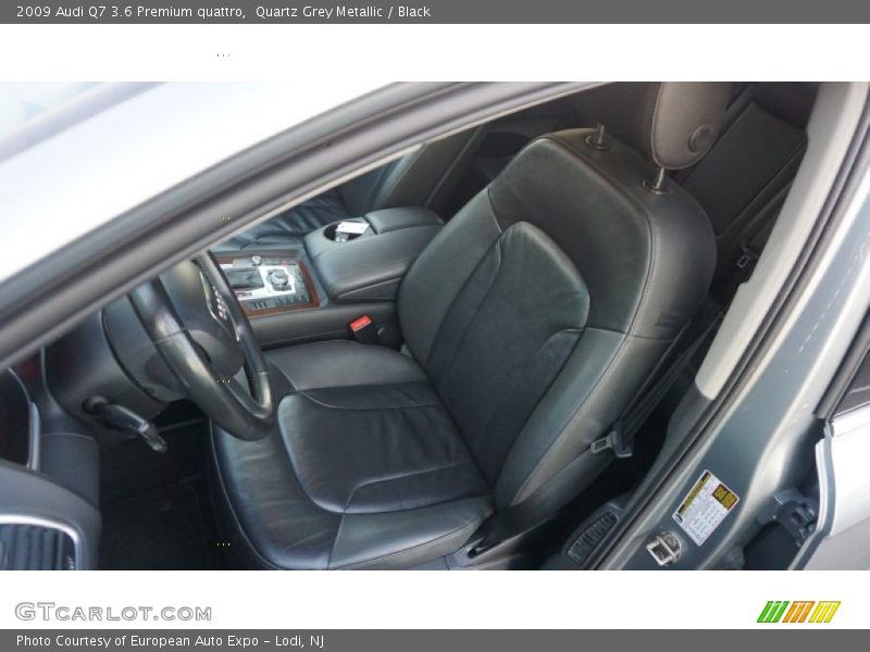 Quartz Grey Metallic / Black 2009 Audi Q7 3.6 Premium quattro