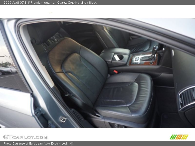 Quartz Grey Metallic / Black 2009 Audi Q7 3.6 Premium quattro