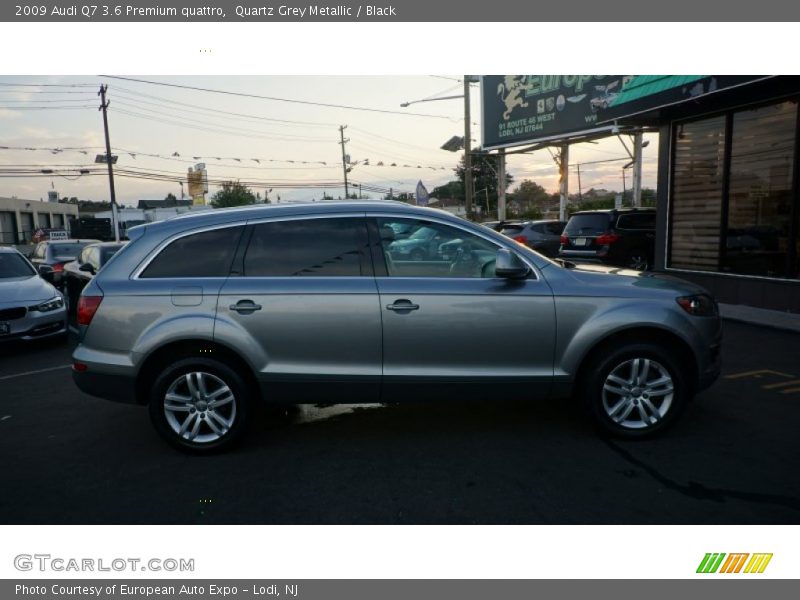 Quartz Grey Metallic / Black 2009 Audi Q7 3.6 Premium quattro