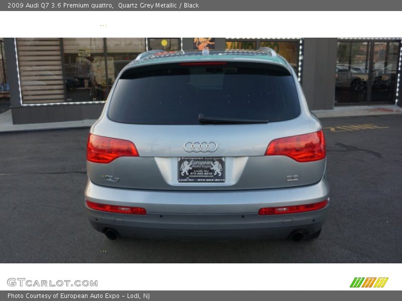 Quartz Grey Metallic / Black 2009 Audi Q7 3.6 Premium quattro