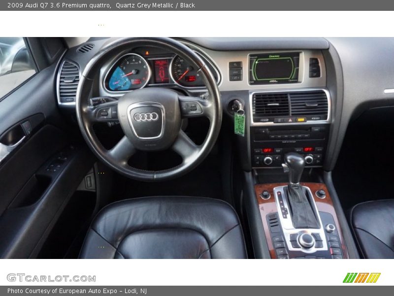 Quartz Grey Metallic / Black 2009 Audi Q7 3.6 Premium quattro