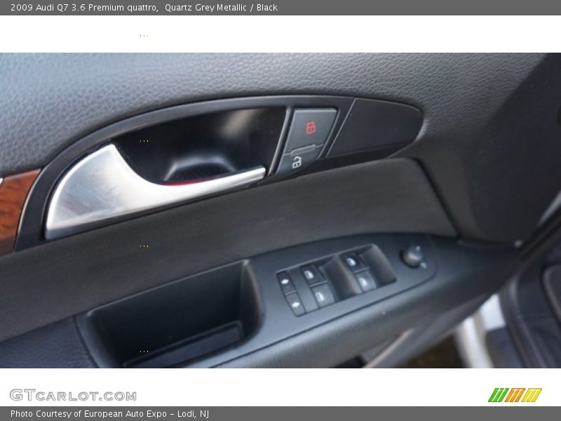 Quartz Grey Metallic / Black 2009 Audi Q7 3.6 Premium quattro