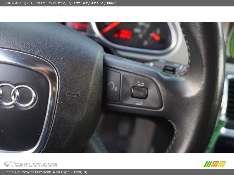 Quartz Grey Metallic / Black 2009 Audi Q7 3.6 Premium quattro