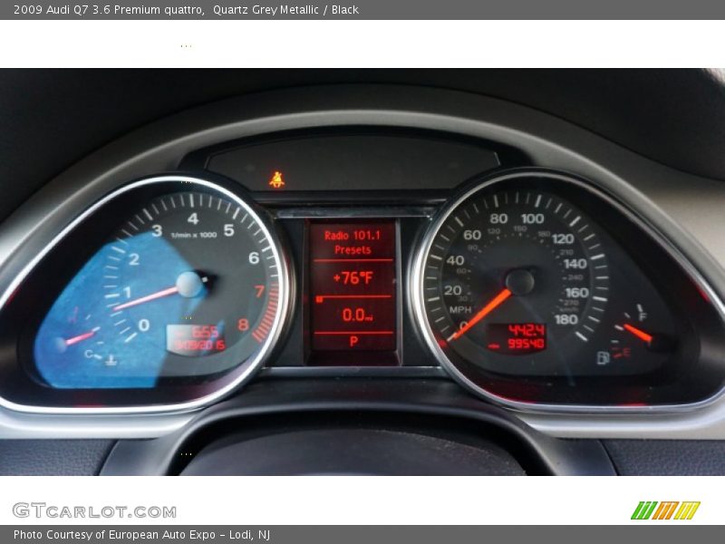 Quartz Grey Metallic / Black 2009 Audi Q7 3.6 Premium quattro
