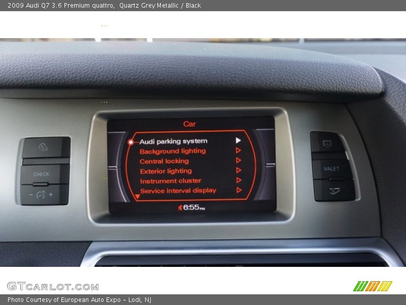 Quartz Grey Metallic / Black 2009 Audi Q7 3.6 Premium quattro