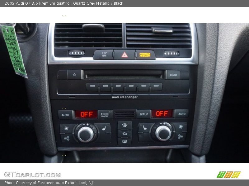 Quartz Grey Metallic / Black 2009 Audi Q7 3.6 Premium quattro