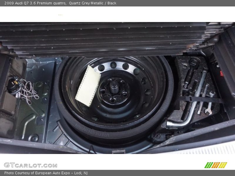 Quartz Grey Metallic / Black 2009 Audi Q7 3.6 Premium quattro