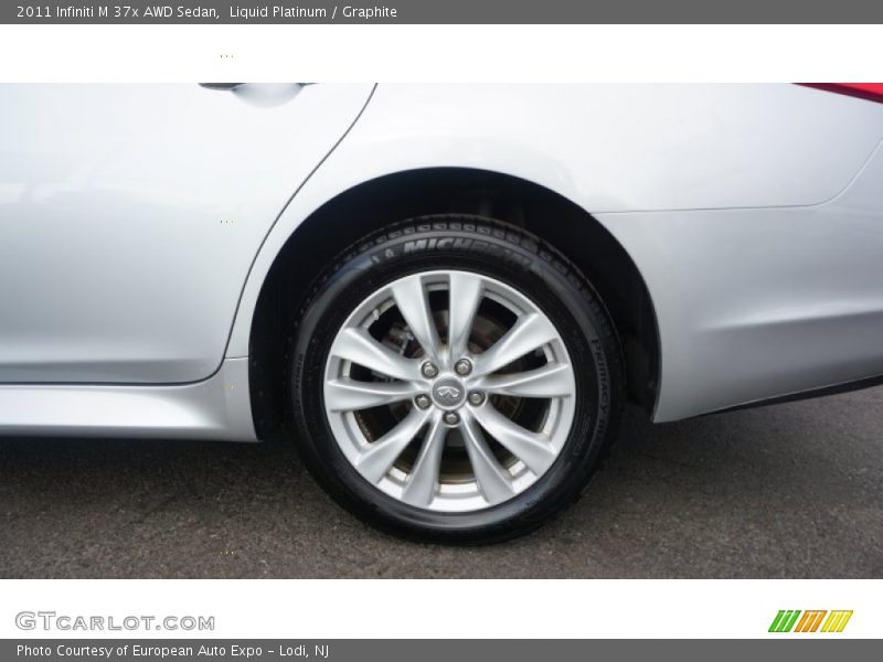 Liquid Platinum / Graphite 2011 Infiniti M 37x AWD Sedan