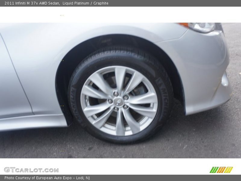 Liquid Platinum / Graphite 2011 Infiniti M 37x AWD Sedan