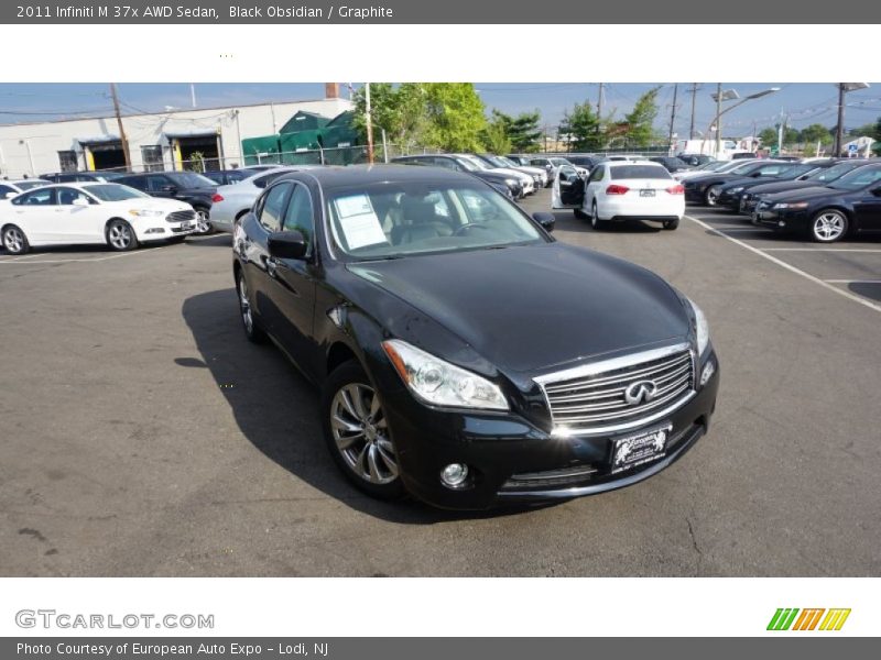 Black Obsidian / Graphite 2011 Infiniti M 37x AWD Sedan
