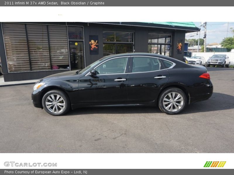 Black Obsidian / Graphite 2011 Infiniti M 37x AWD Sedan