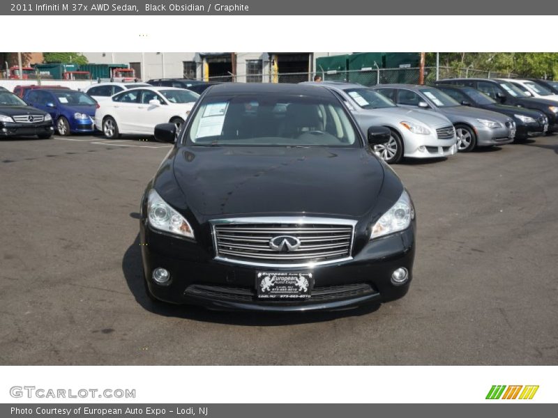 Black Obsidian / Graphite 2011 Infiniti M 37x AWD Sedan