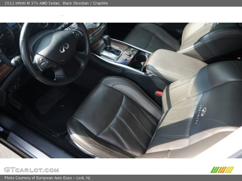 Black Obsidian / Graphite 2011 Infiniti M 37x AWD Sedan