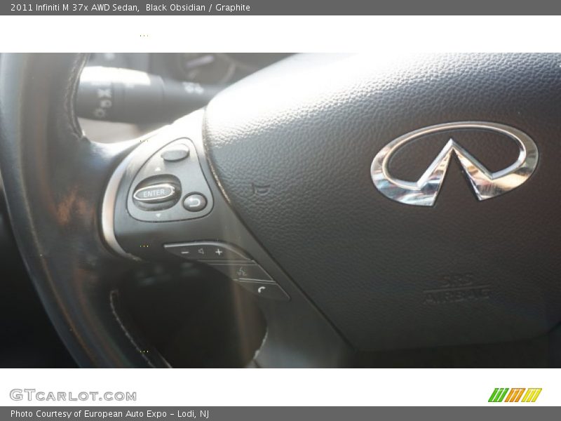 Black Obsidian / Graphite 2011 Infiniti M 37x AWD Sedan