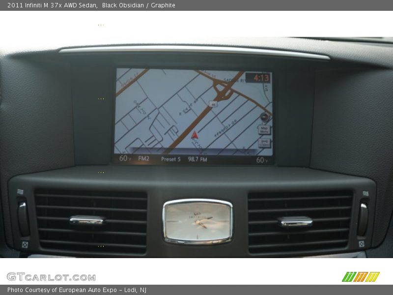 Black Obsidian / Graphite 2011 Infiniti M 37x AWD Sedan