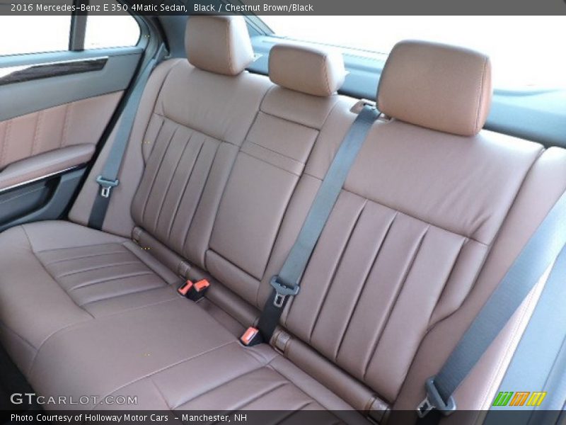 Rear Seat of 2016 E 350 4Matic Sedan