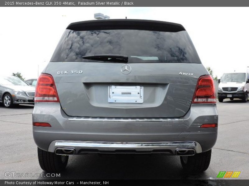 Paladium Silver Metallic / Black 2015 Mercedes-Benz GLK 350 4Matic