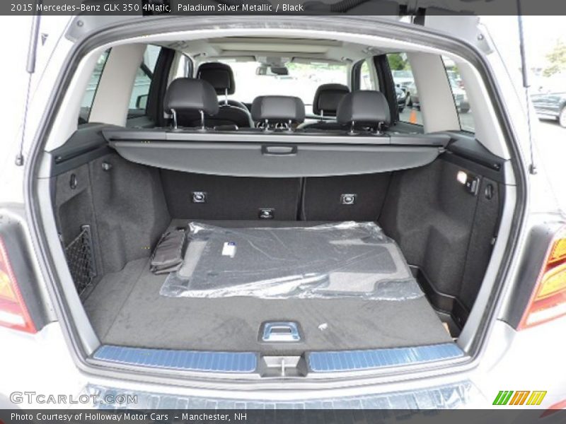 Paladium Silver Metallic / Black 2015 Mercedes-Benz GLK 350 4Matic