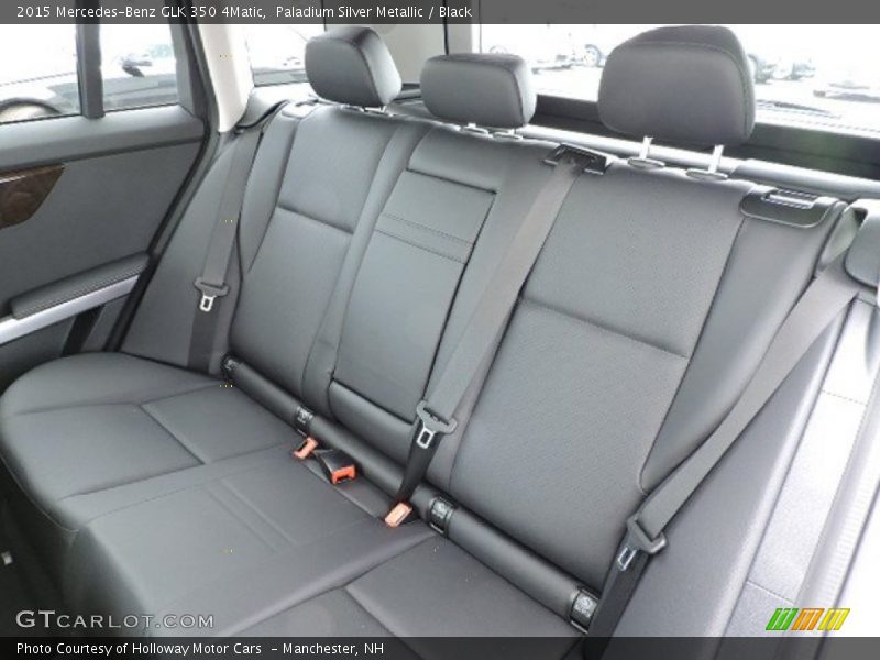 Paladium Silver Metallic / Black 2015 Mercedes-Benz GLK 350 4Matic