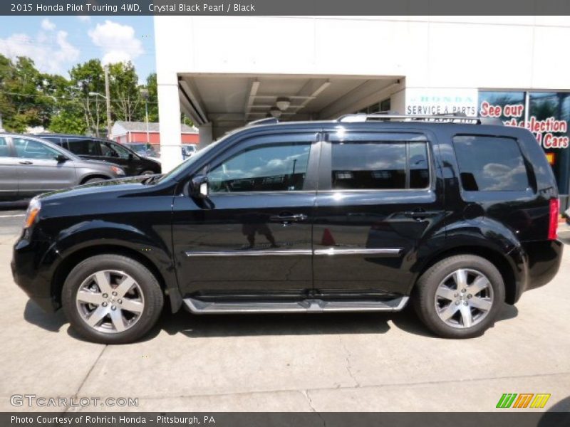 Crystal Black Pearl / Black 2015 Honda Pilot Touring 4WD