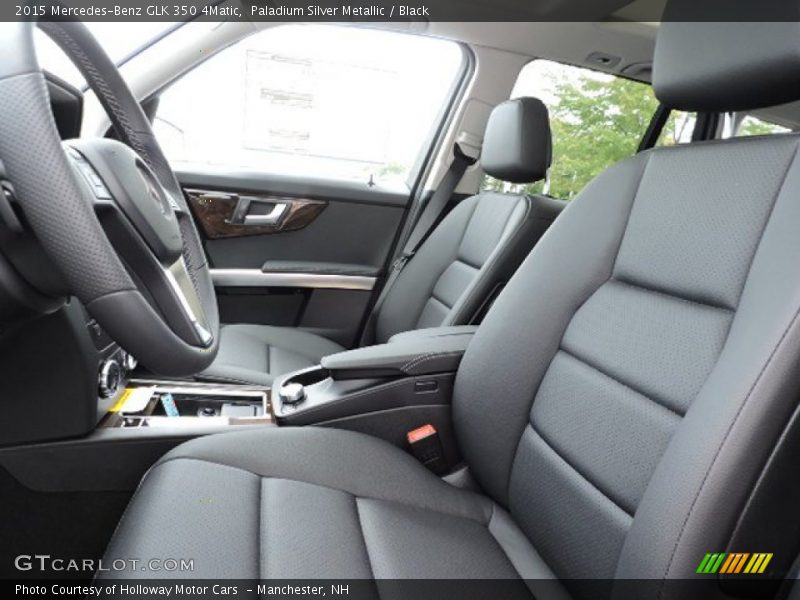 Paladium Silver Metallic / Black 2015 Mercedes-Benz GLK 350 4Matic