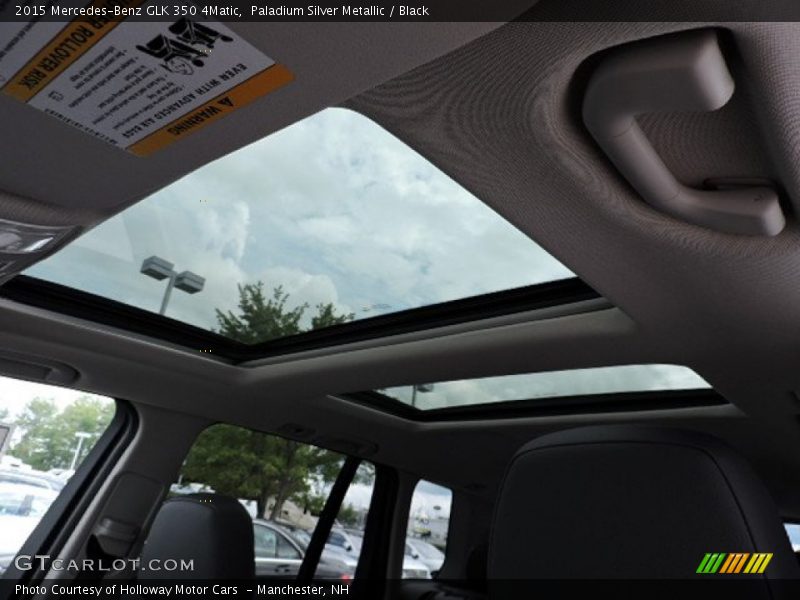 Paladium Silver Metallic / Black 2015 Mercedes-Benz GLK 350 4Matic