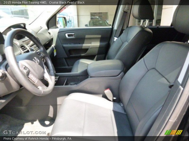 Crystal Black Pearl / Black 2015 Honda Pilot Touring 4WD