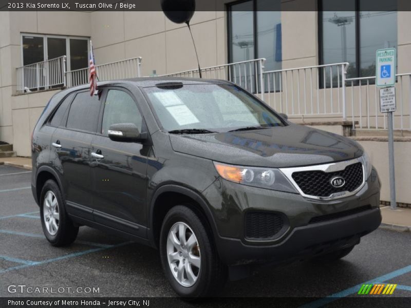 Tuscan Olive / Beige 2013 Kia Sorento LX