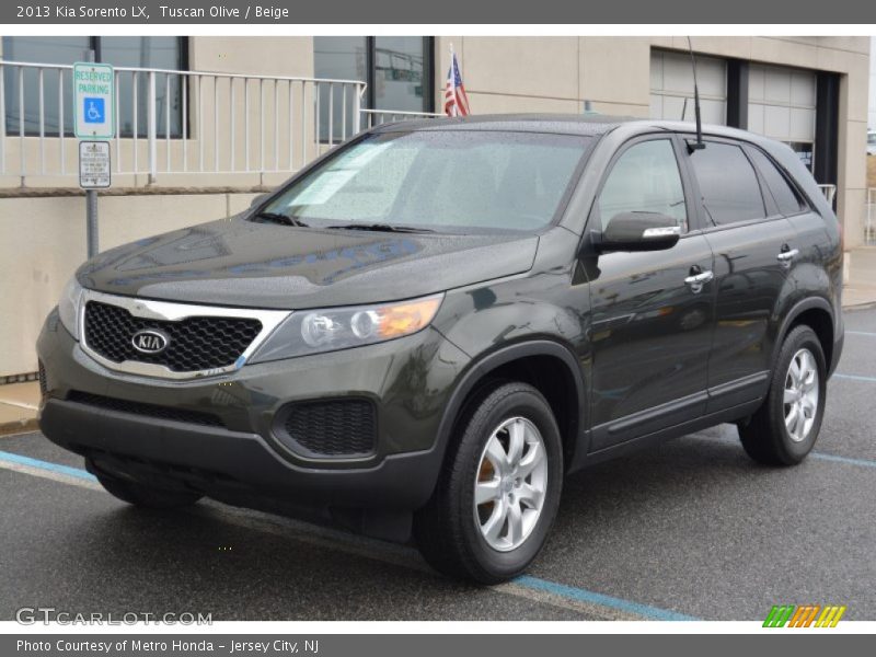Tuscan Olive / Beige 2013 Kia Sorento LX