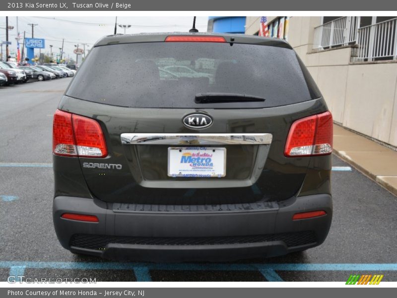 Tuscan Olive / Beige 2013 Kia Sorento LX
